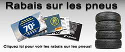 Rabais sur les pneus Ste-Foy